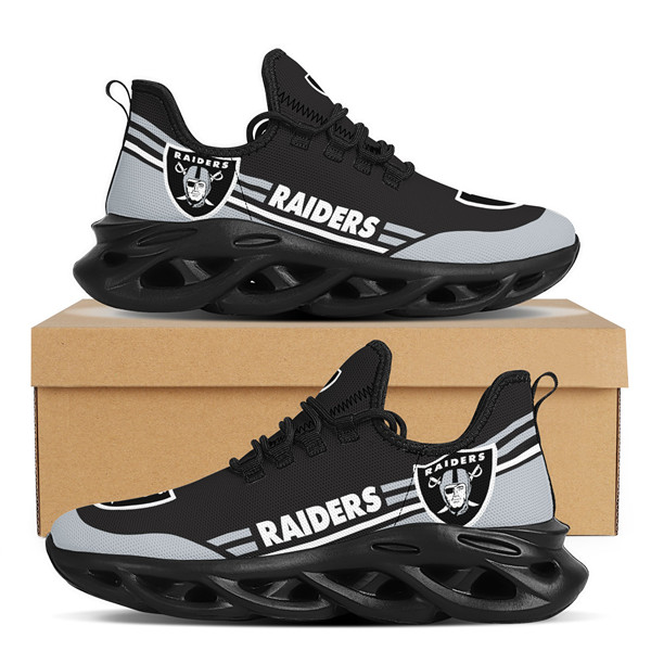Men's Las Vegas Raiders Flex Control Sneakers 007 Men's Las Vegas Raiders Flex Control Sneakers 007